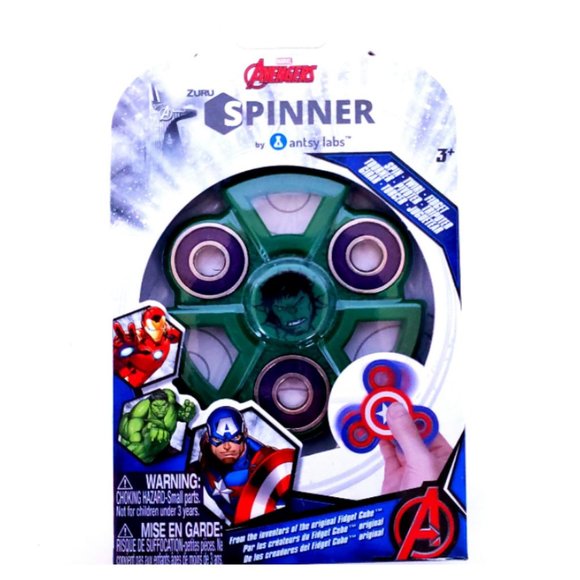Zuru Fidget Spinner Marvel Avengers Hulk - NEW - 3+ - Picture 1 of 4
